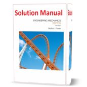 Engineering Mechanics Statics 5th edition Bedford & Fowler Solution Manual ( solutions ) eBook pdf